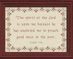 Preach Good News - Luke 4:18